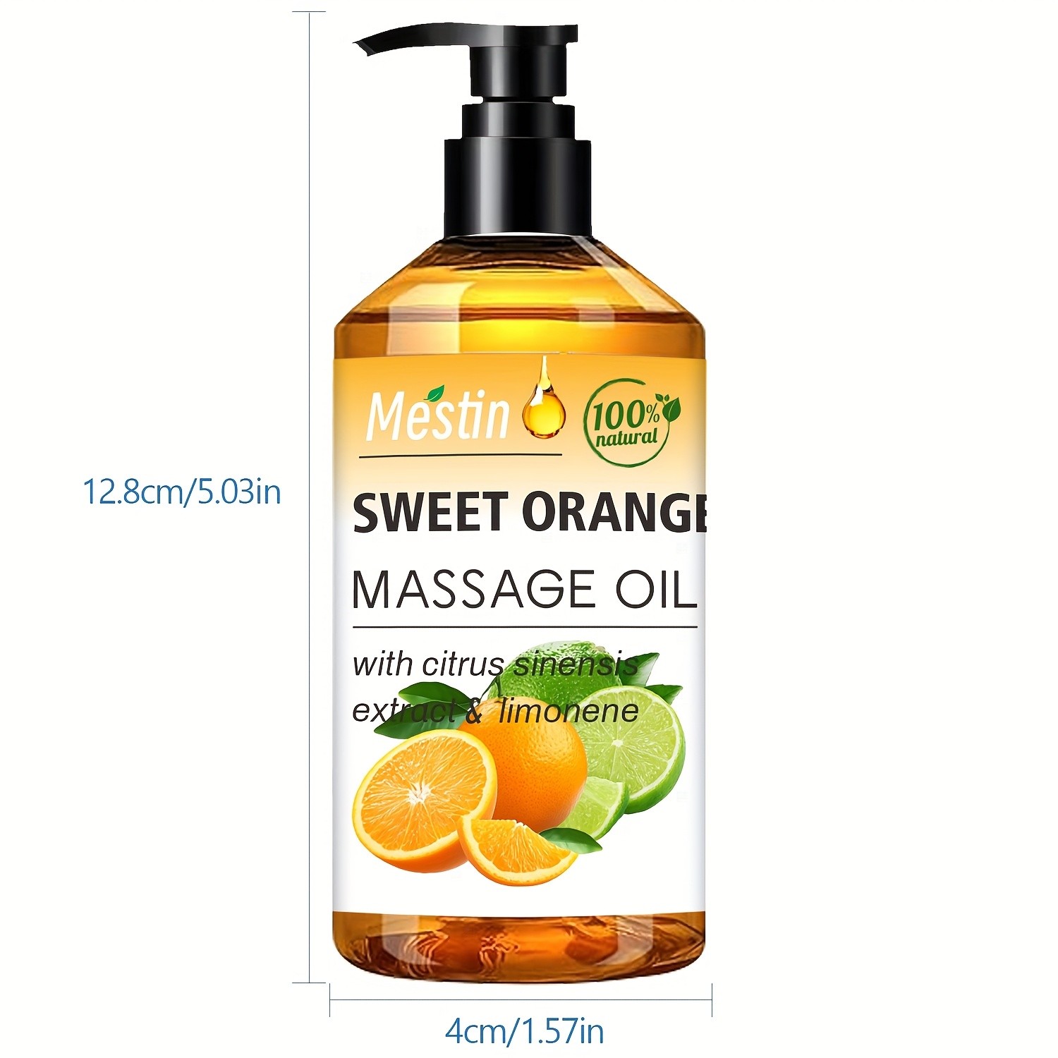 MESTIN Sweet Orange Moisturizing Massage Oil