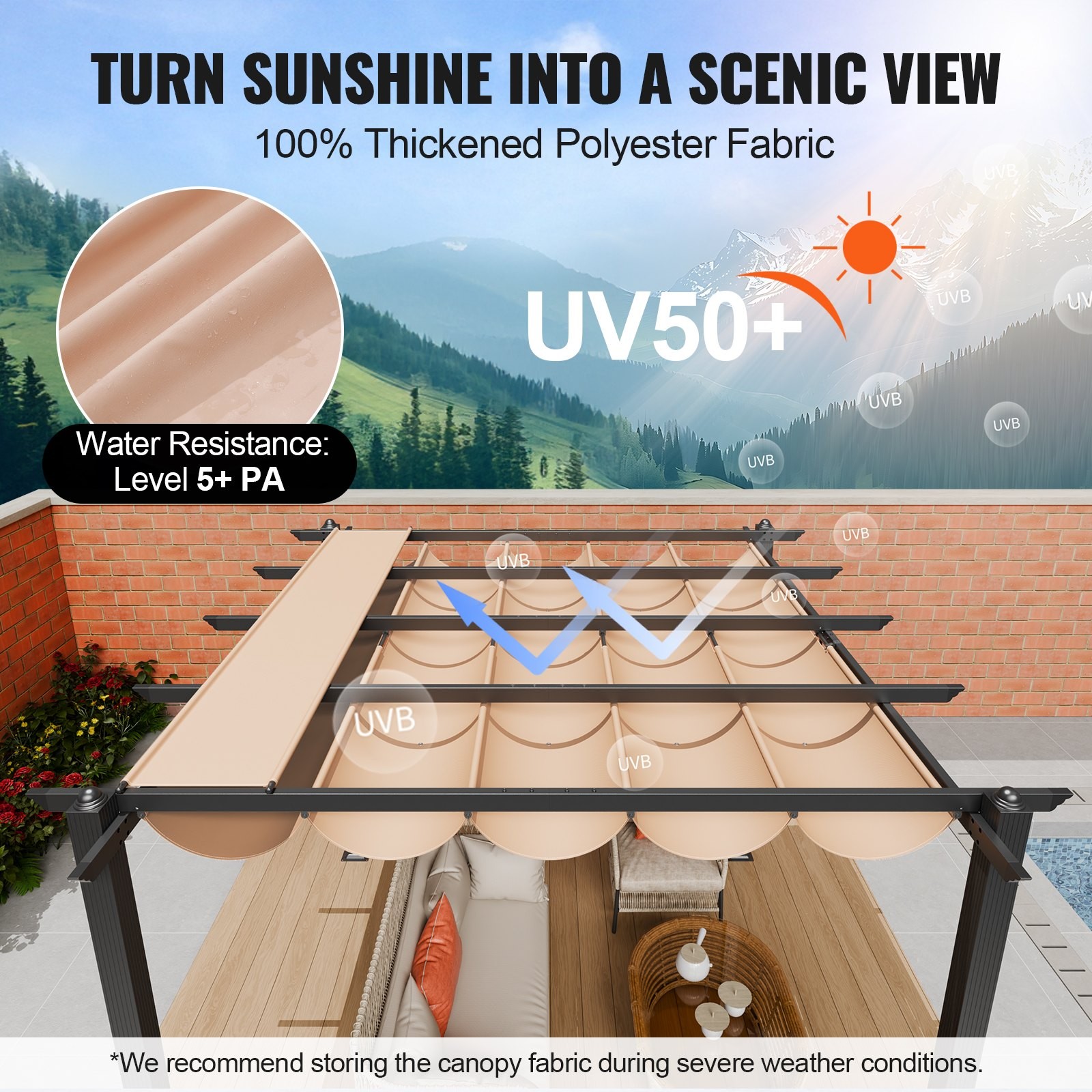 Retractable Sun Shade