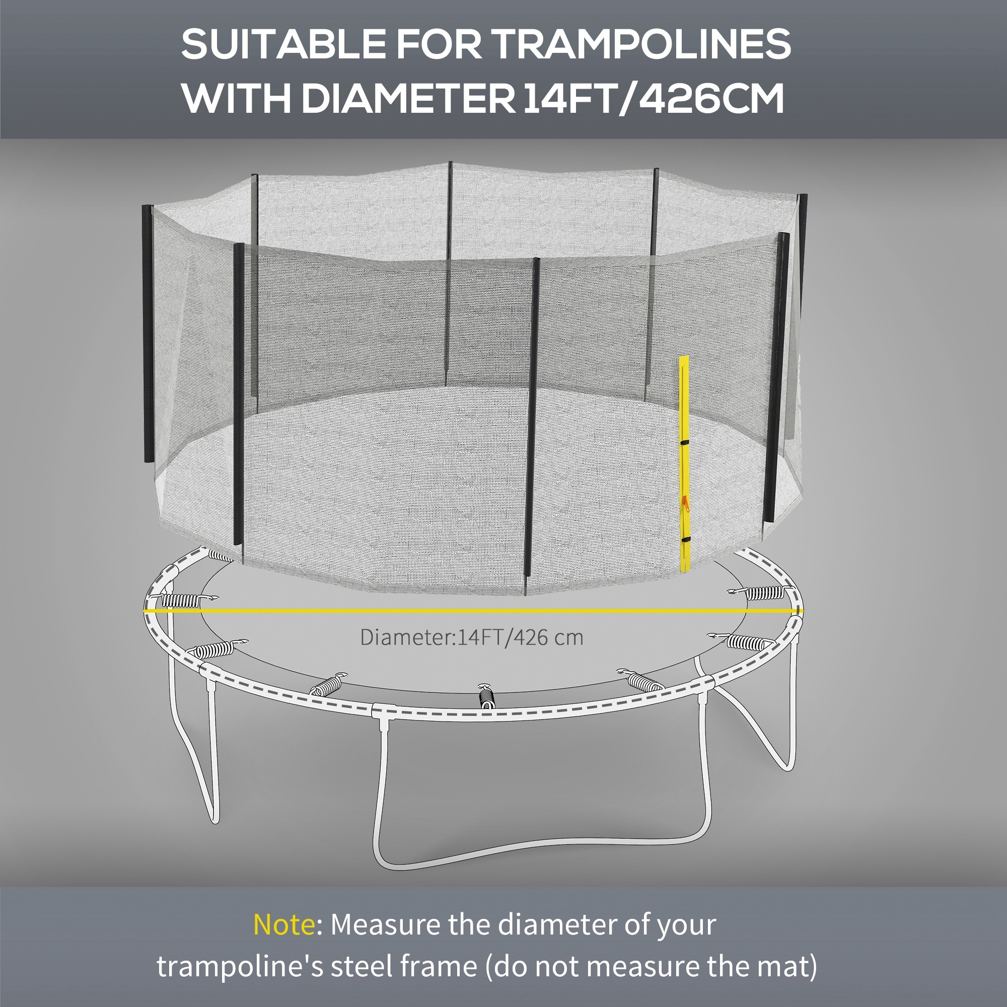 Trampoline Safety Net
