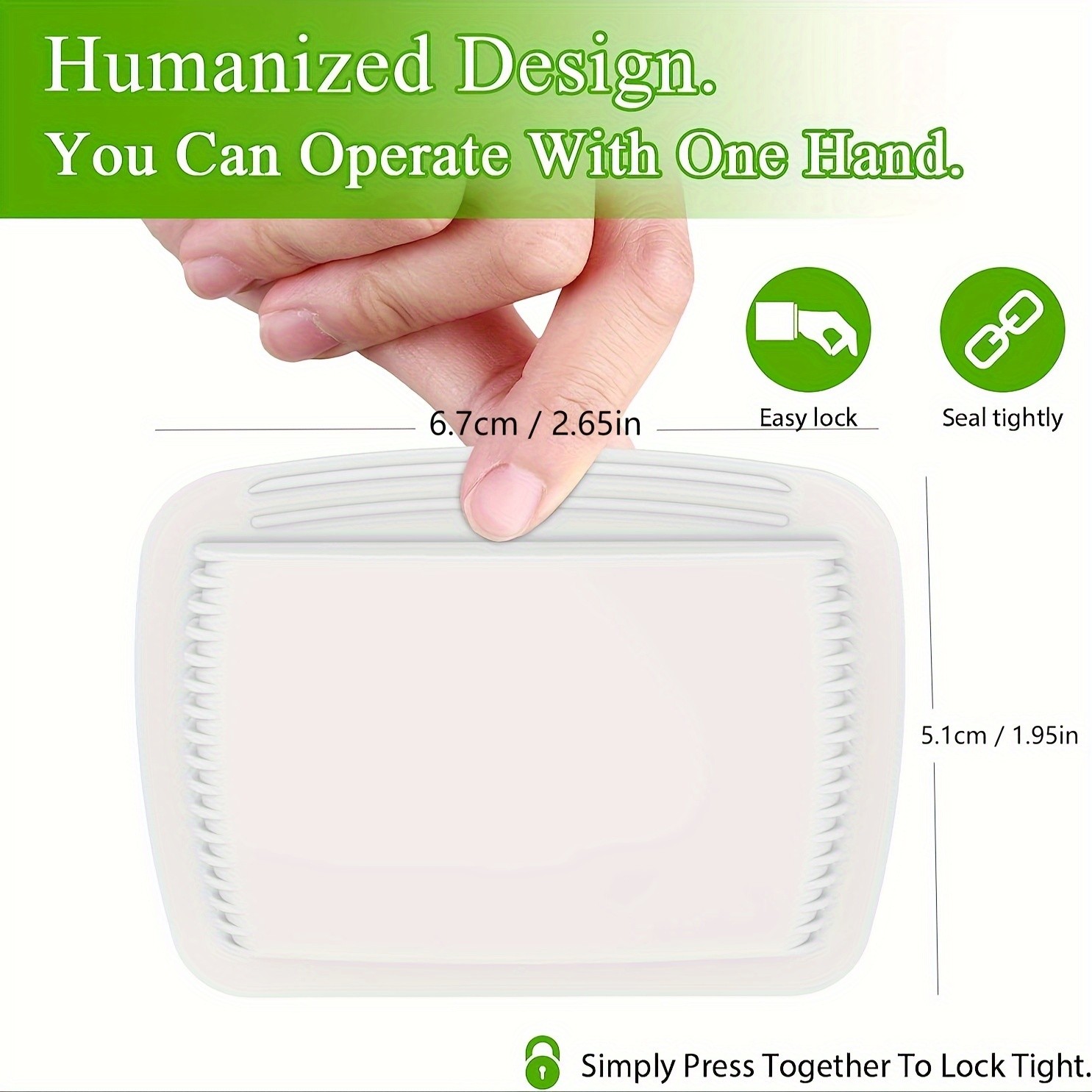 HION Reusable Portable Silicone Pill Organizer