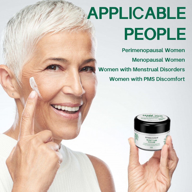Letebee Flyleaf OEM ODM Customized Ready Stock Wholesale Herbal Extract Skin Care Moisturizing Wild Yam Cream