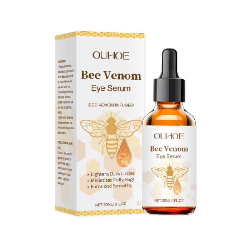 OUHOE Bee Venom Eye Serum, Gently Moisturizes And Protects Skin Eye Daily Care Serum