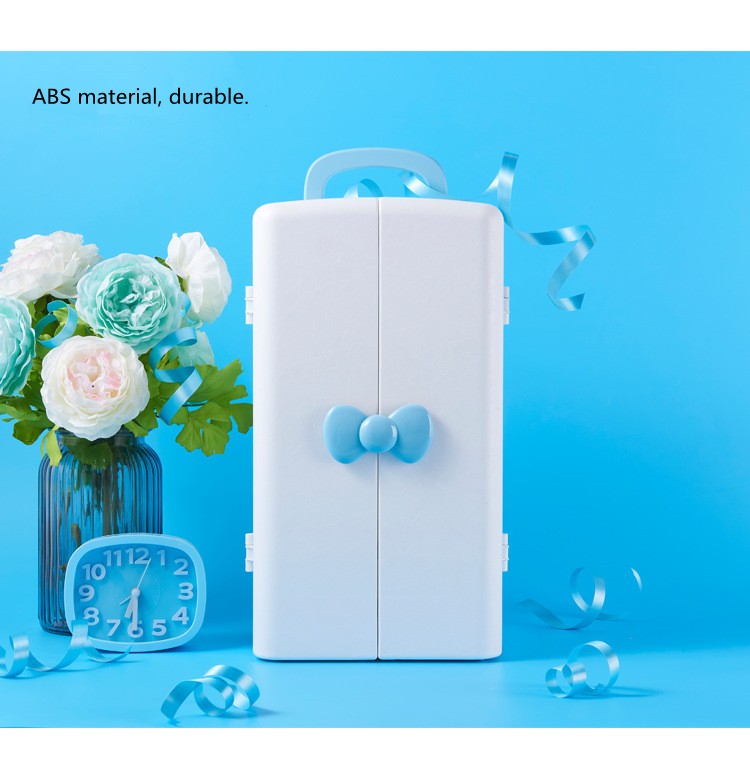 Skincare Finishing Box Double Door Storage Organizer