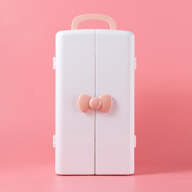 Skincare Finishing Box Double Door Storage Organizer