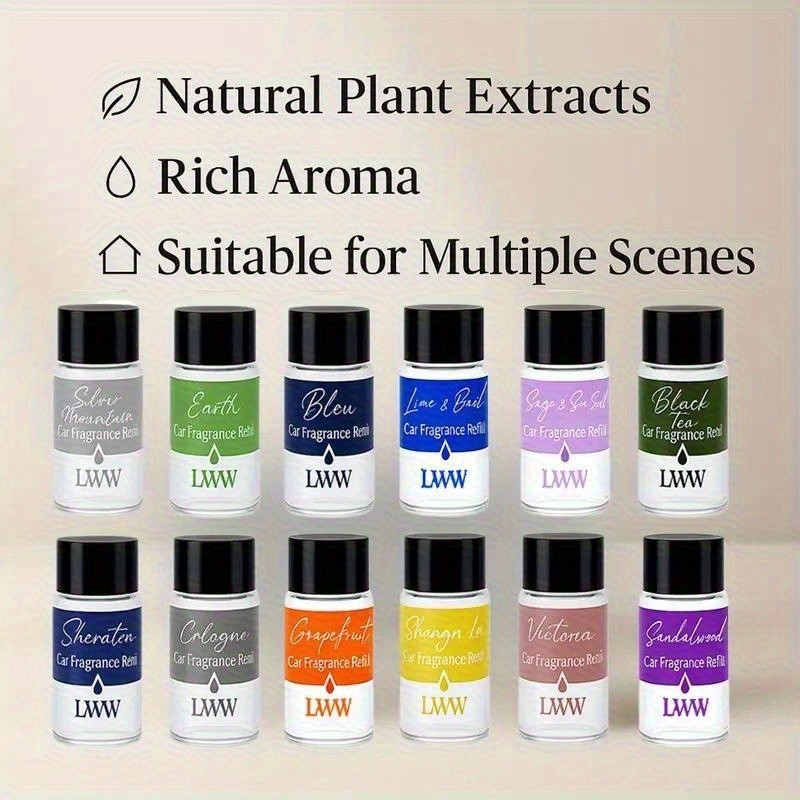 LWW Car Air Freshener Diffuser Refills