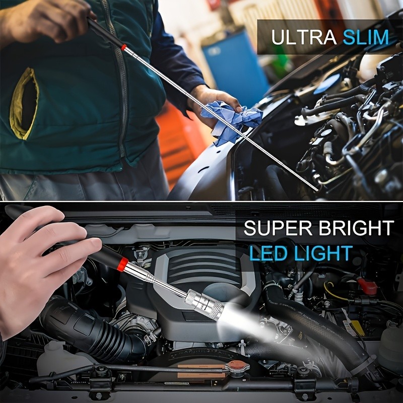 SIKE Heavy-Duty 3-in-1 Magnetic Pickup Tool
