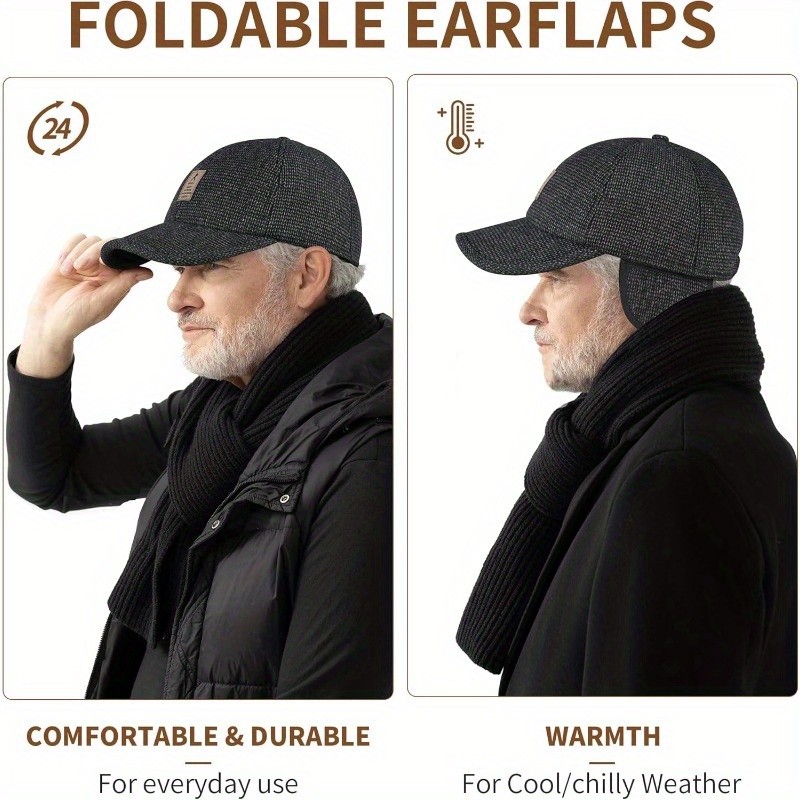 EDIKO Men's Winter Baseball Cap