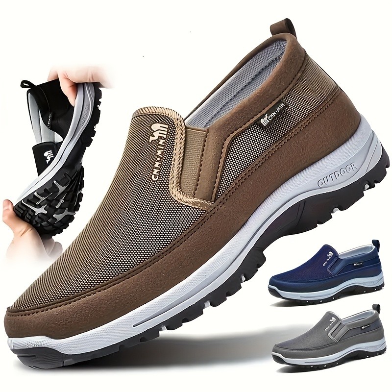 FKO Men's Comfortable Non-Slip Loafers