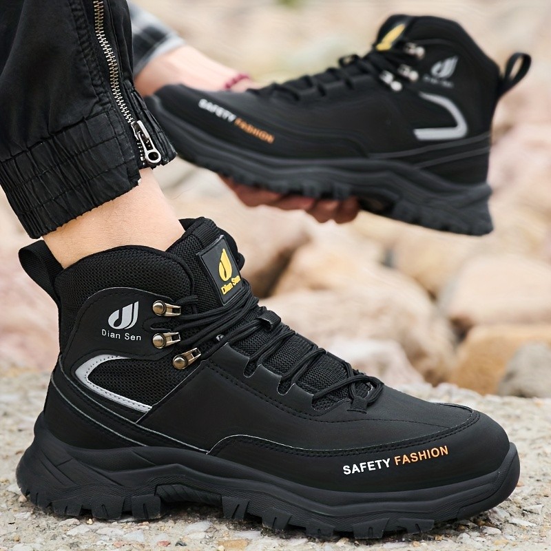 DIAN SEN Steel Toe Sneakers for Men