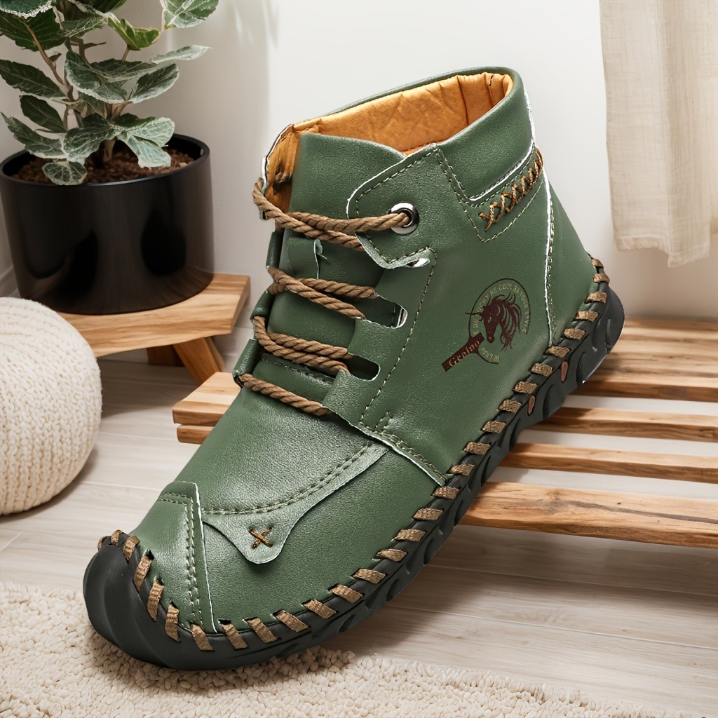 GEAINO Men's Outdoor Large Size Hiking Boots