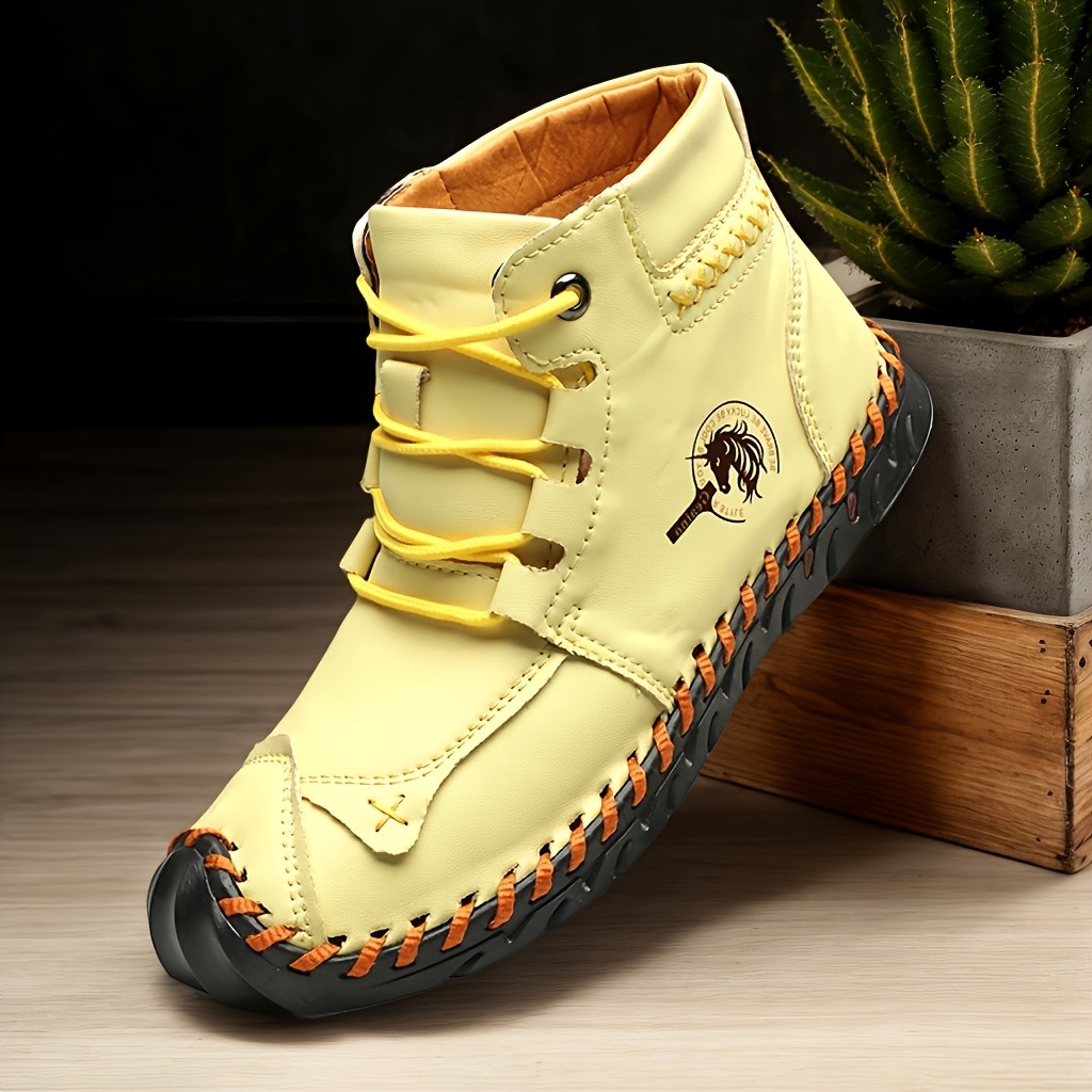 GEAINO Men's Outdoor Large Size Hiking Boots