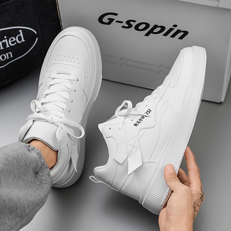 WANWEISI Men's High Top Sneakers