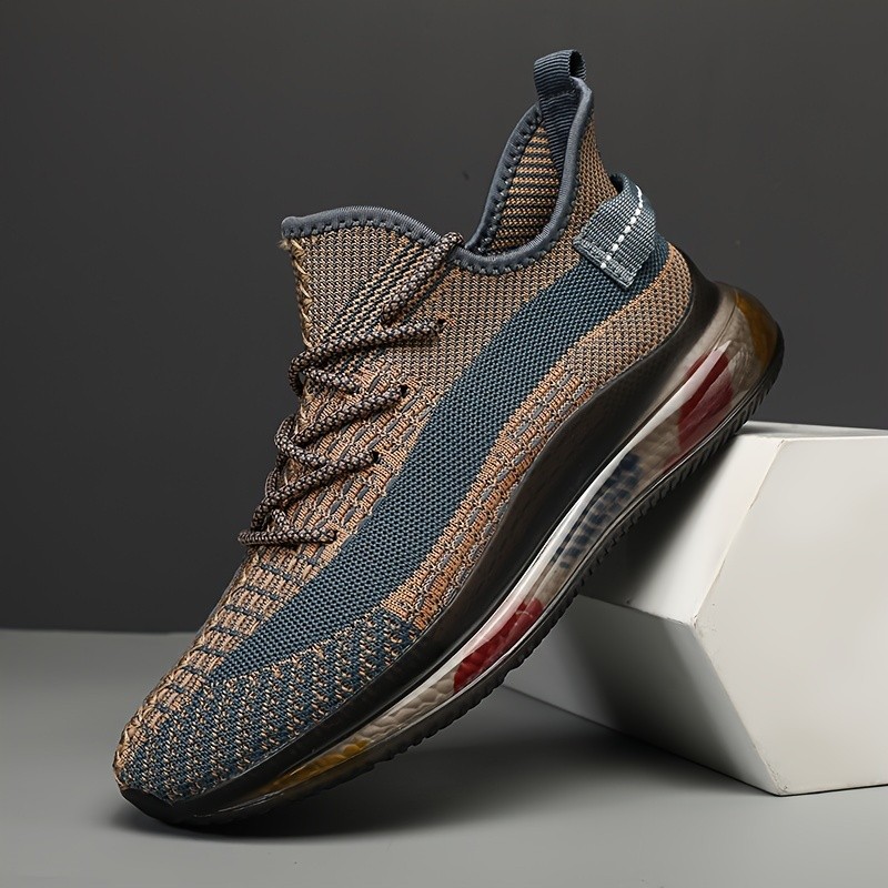 WANWEISI Men's Breathable Mesh Casual Sneakers