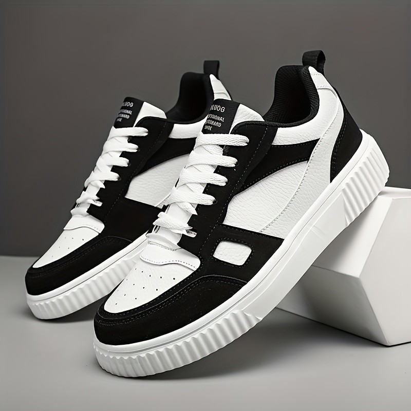 WANWEISI Men's Stylish Skate Shoes