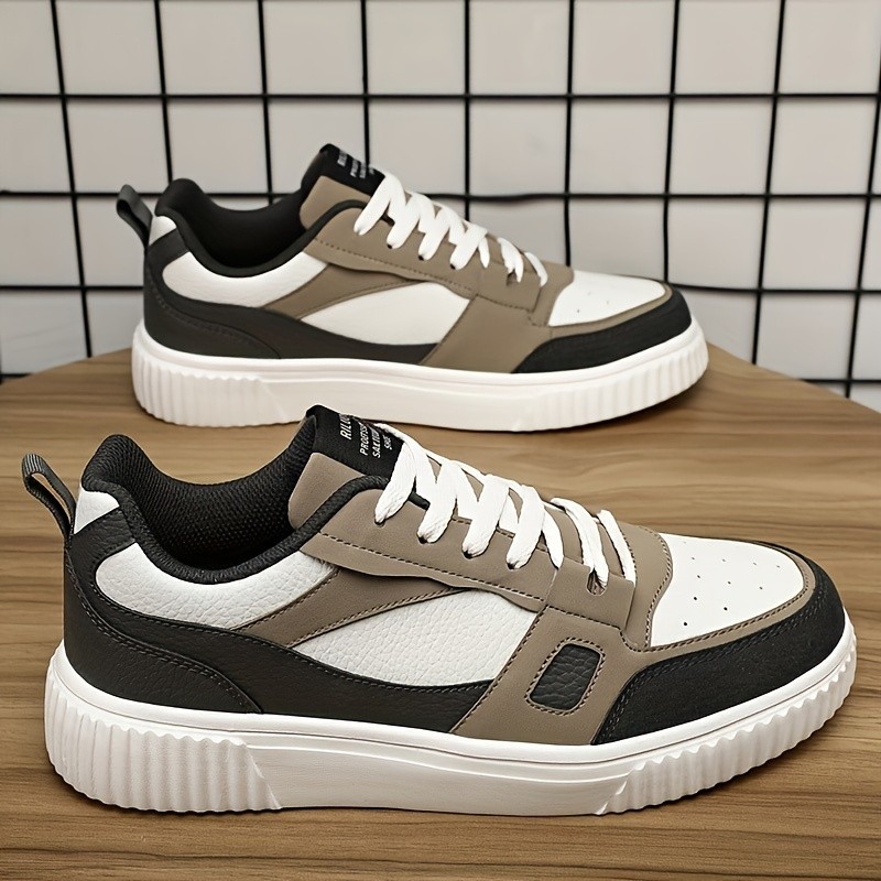 WANWEISI Men's Stylish Skate Shoes