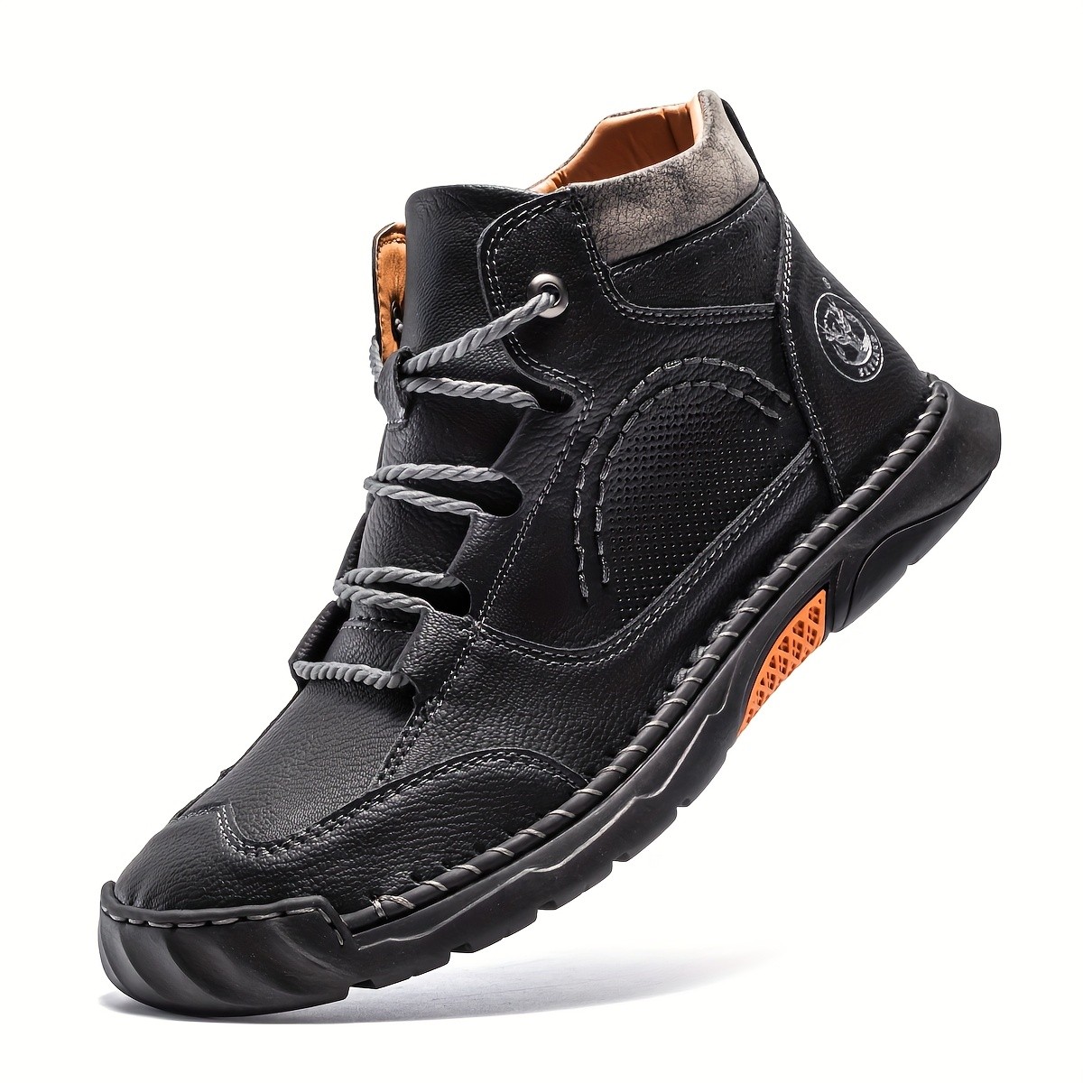 SALKIN Men's Handmade British Retro Ankle Boots