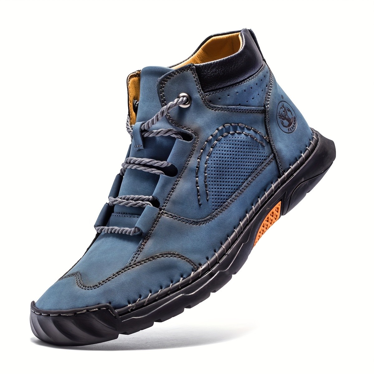 SALKIN Men's Handmade British Retro Ankle Boots