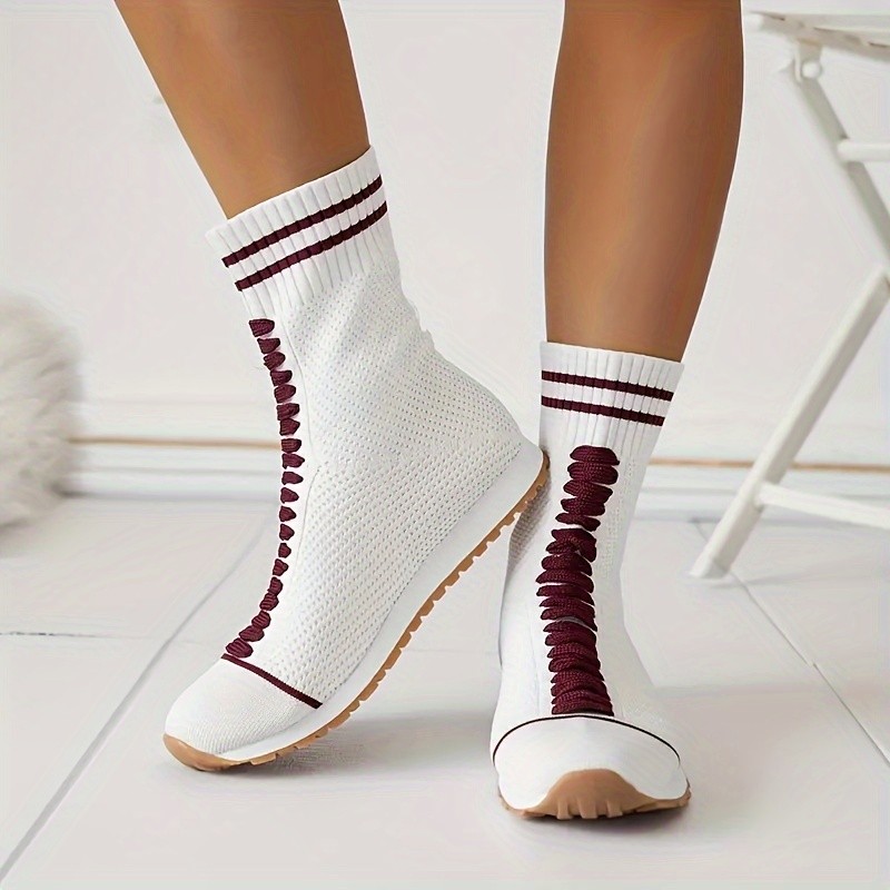 BYZI Women's Slip-On Platform Socks