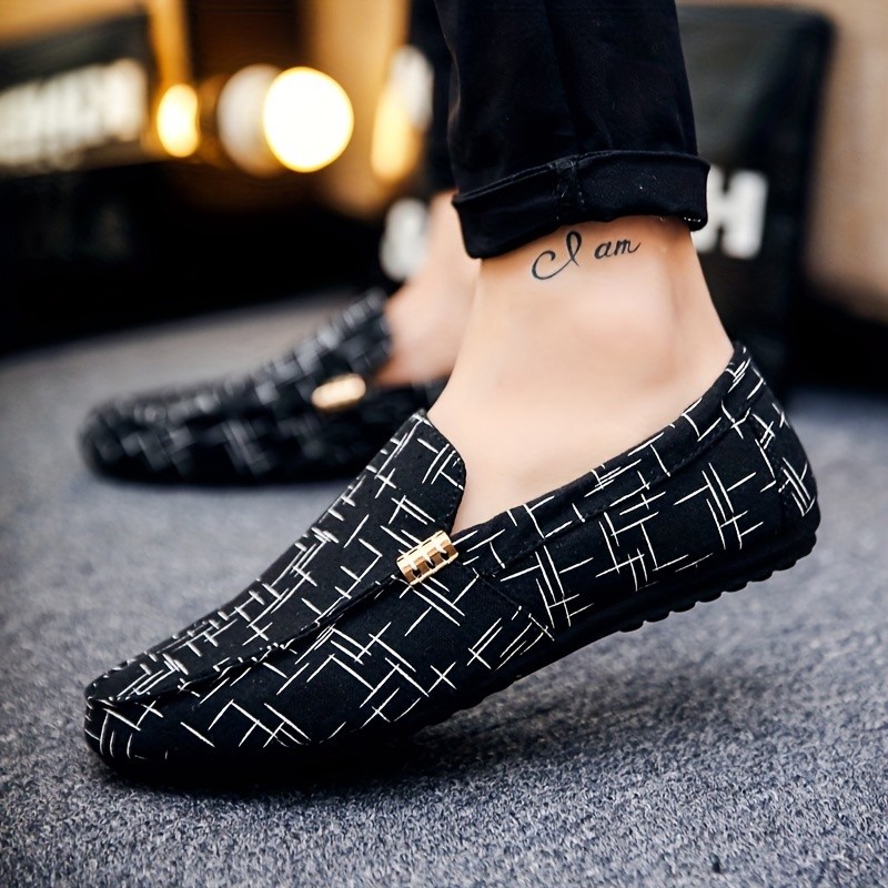 KJSOP Men's Bean Shoes