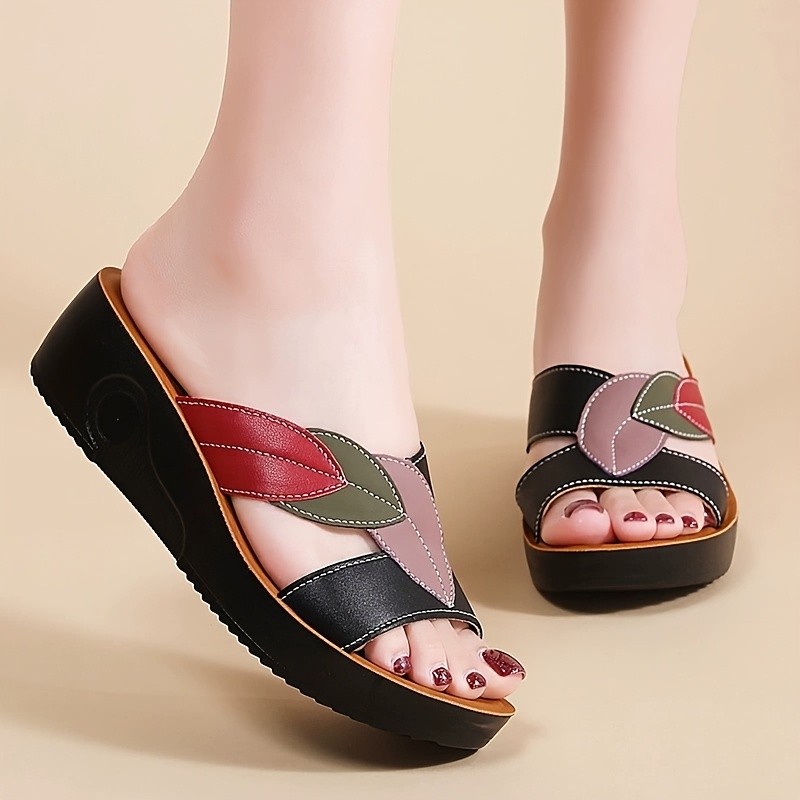 ADO STAP Women's Thick-Soled Sloping Heel Summer Shoes