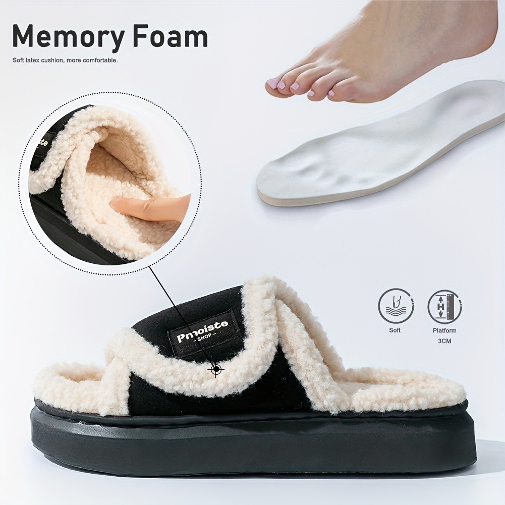 PMOISTE Women's Platform Slippers