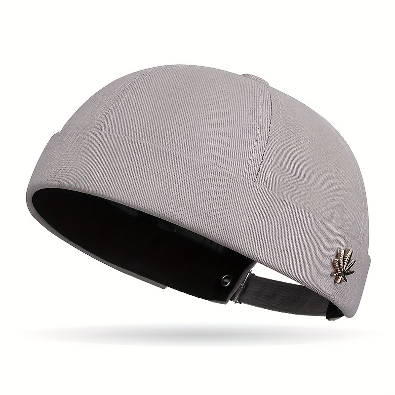 ROORUNS Women's Adjustable Snapback Hat with Maple Leaf Design