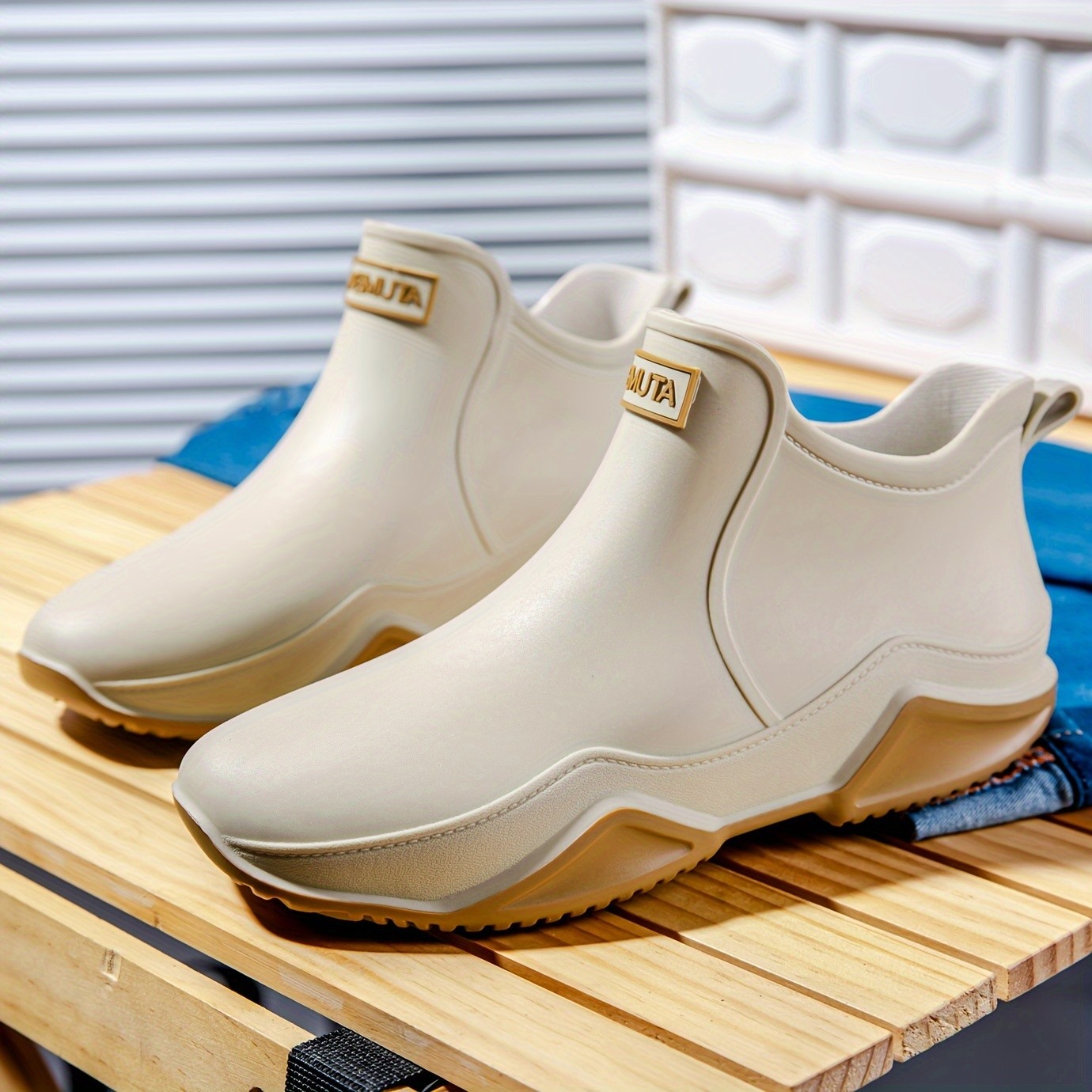 DTLCPX Women & Men Trendy Outdoor High Quality Non-Slip Rain Boots
