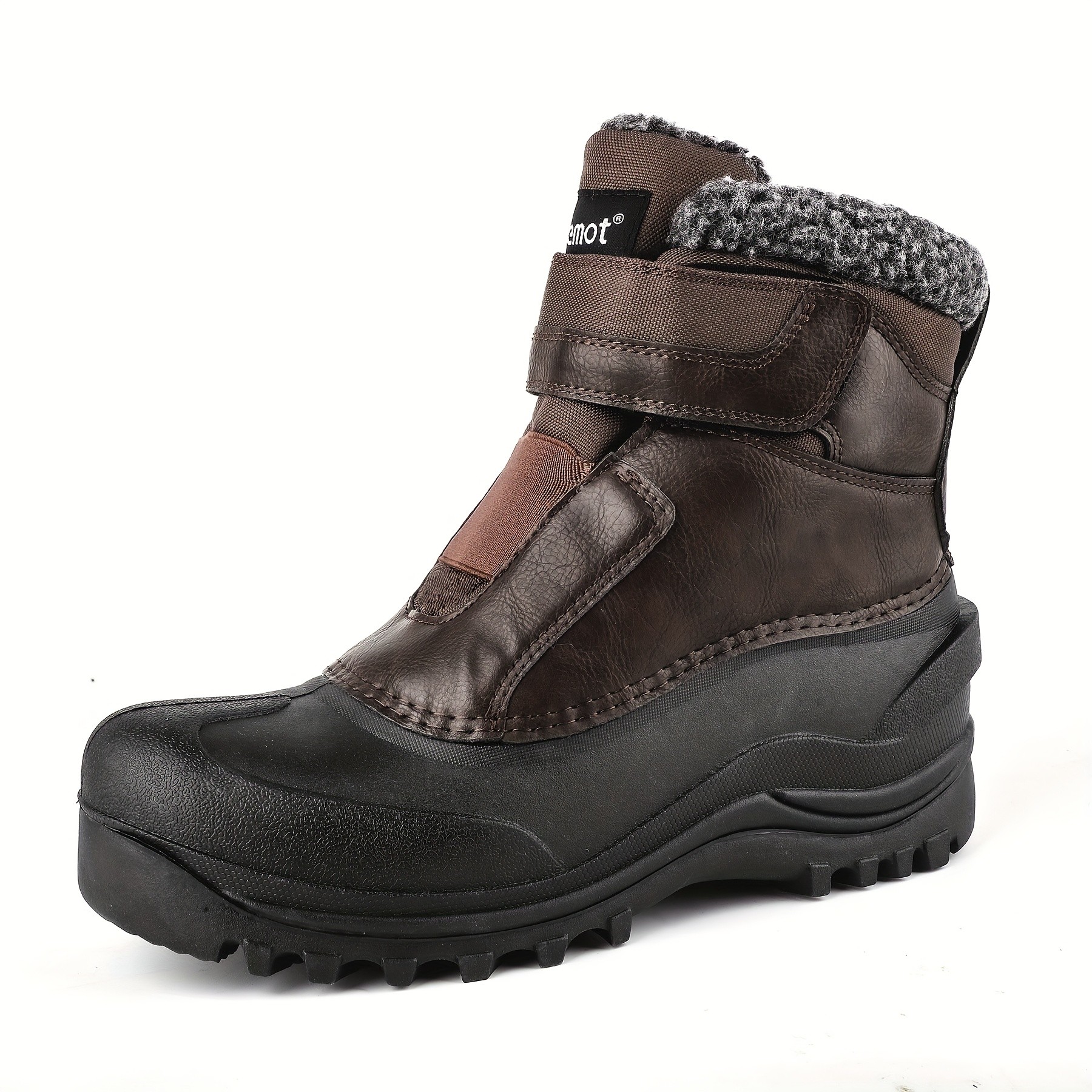 RIEMOT Unisex Snow Boots for Men and Women