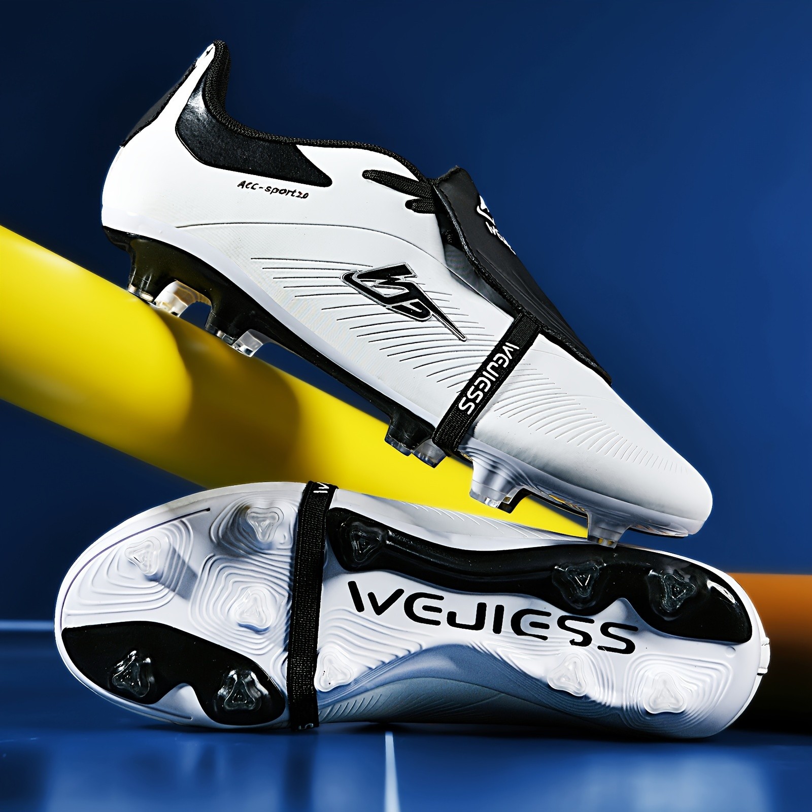 WEJIESS Breathable High-Top Soccer Shoes