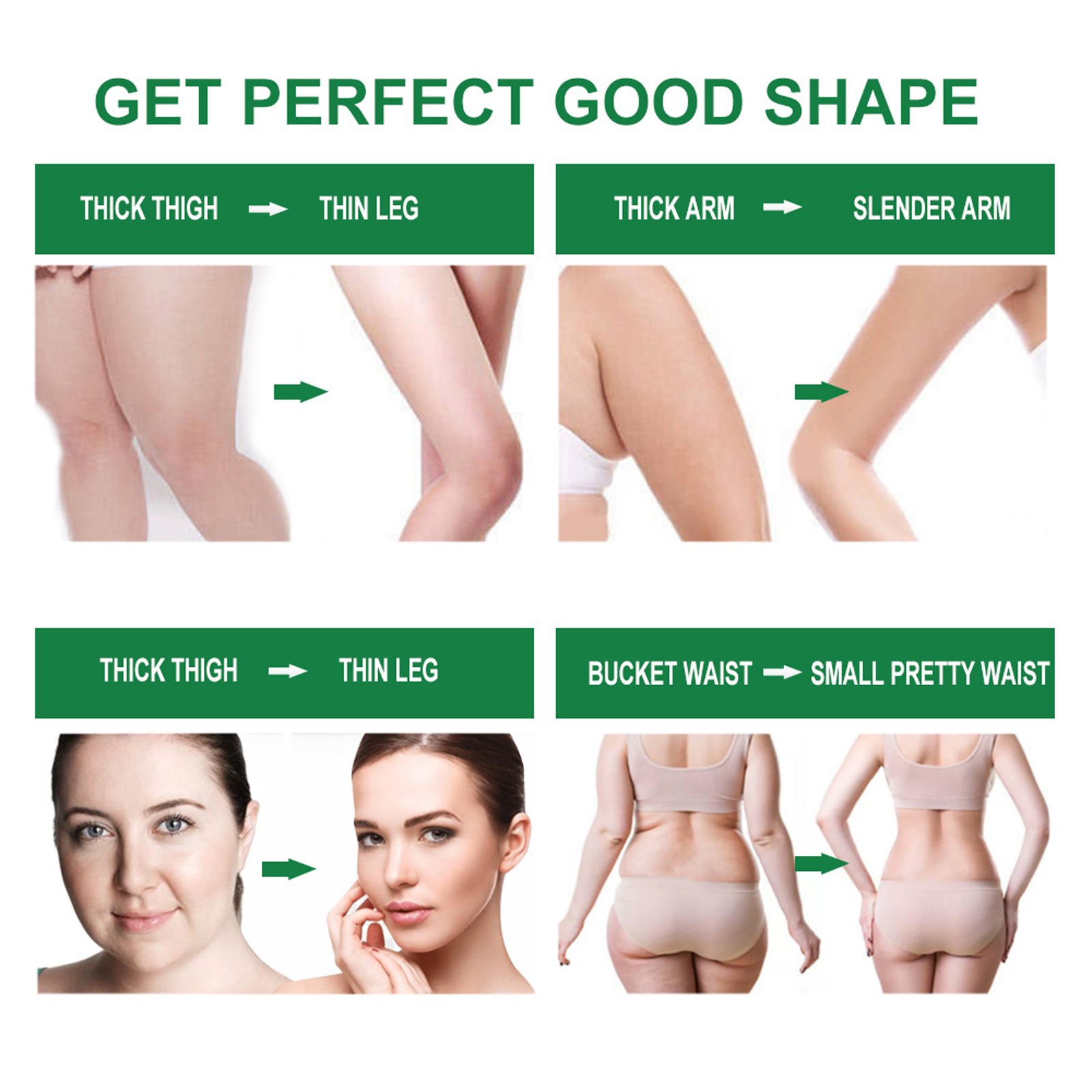 Jaysuing 7 Days Slimming Gel Targeted Weight Loss & Skin Firming