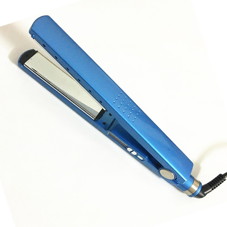 Sleek Ceramic Hair Straightener Blue Edition