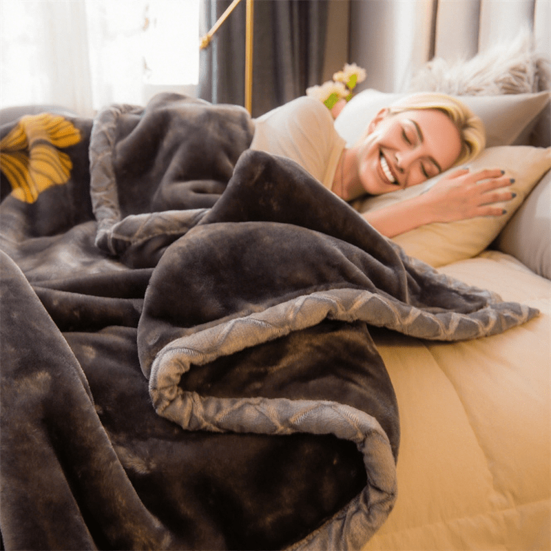 LIKON 2025 New Luxury Thick Winter Blanket