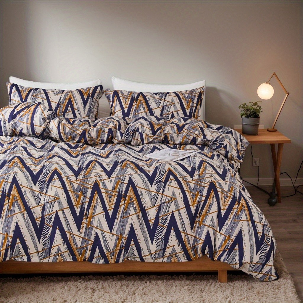 HERTALK Pattern Printed Bedding Set