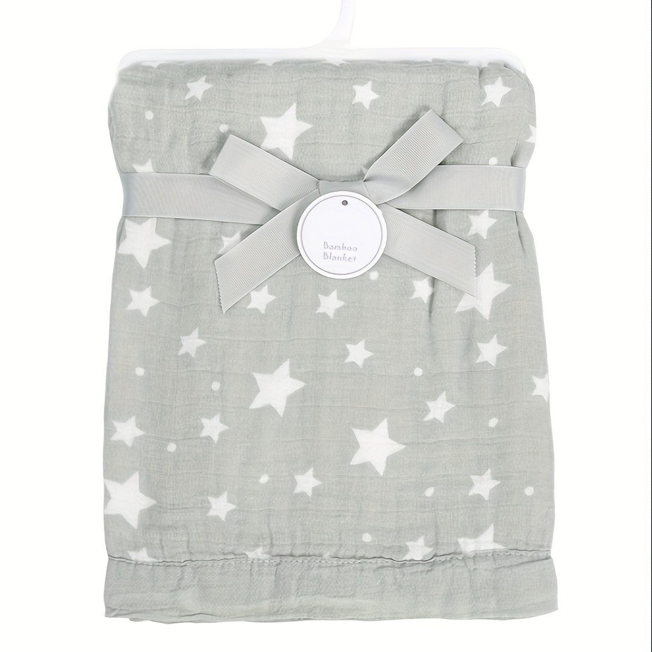 MOVEBO Bamboo Cotton Gauze Blanket