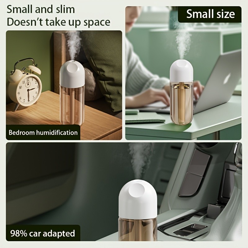 AMRIVER Compact Humidifier (300mL)