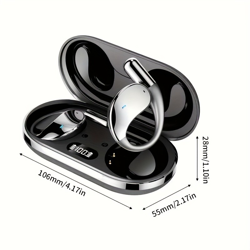 OKG AI Translation Headset Bone Conduction Technology, Real-Time Translation in 144 Languages, Intelligent Noise Cancellation
