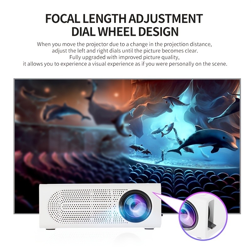 OKG Ultra HD 1080P Mini Projector