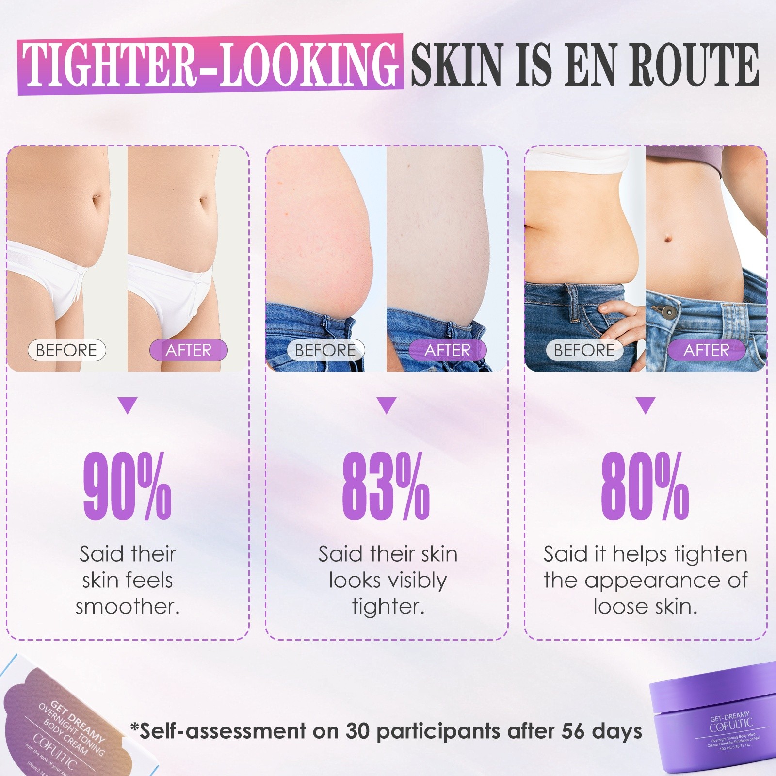 GET-DREAMY Overnight Toning Body Whip - 100ml