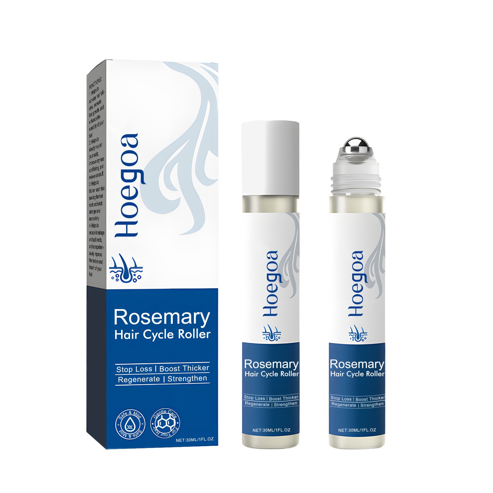 Hoegoa Rosemary Hair Cycle Roller - 30ml