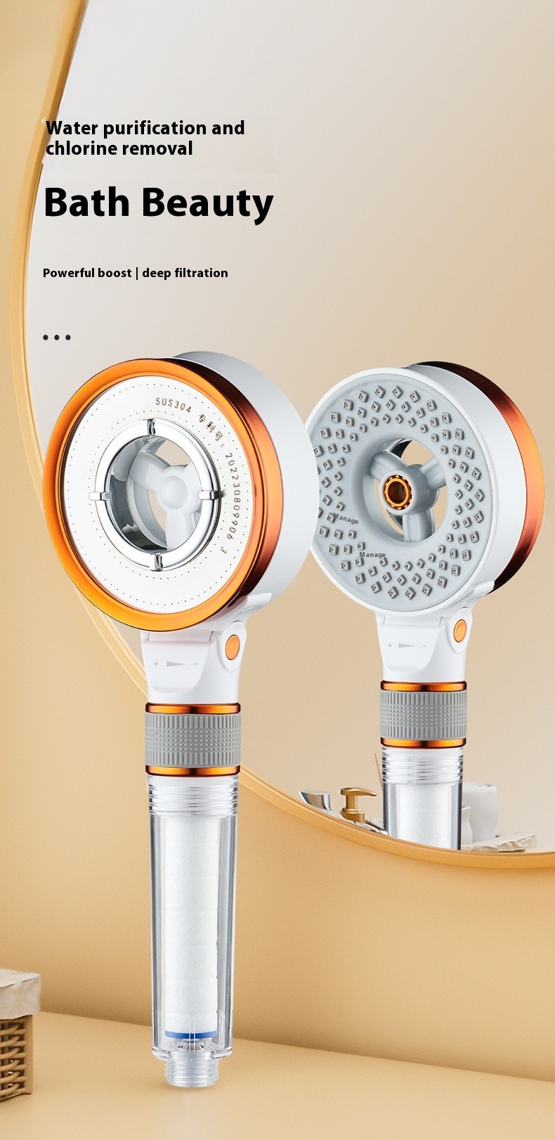 Oxygen Boost Water Shower Head Enhance Your Shower Experience