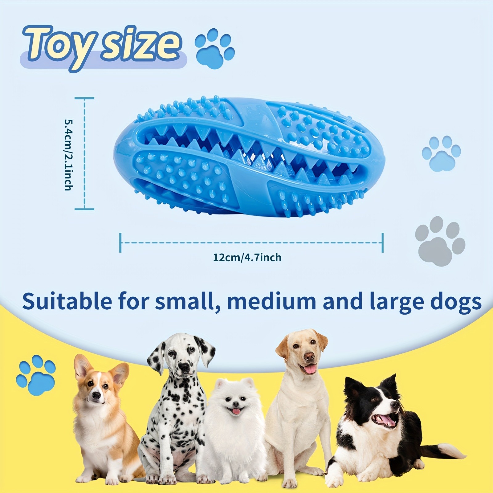 PETART Dog Treat Dispensing Ball