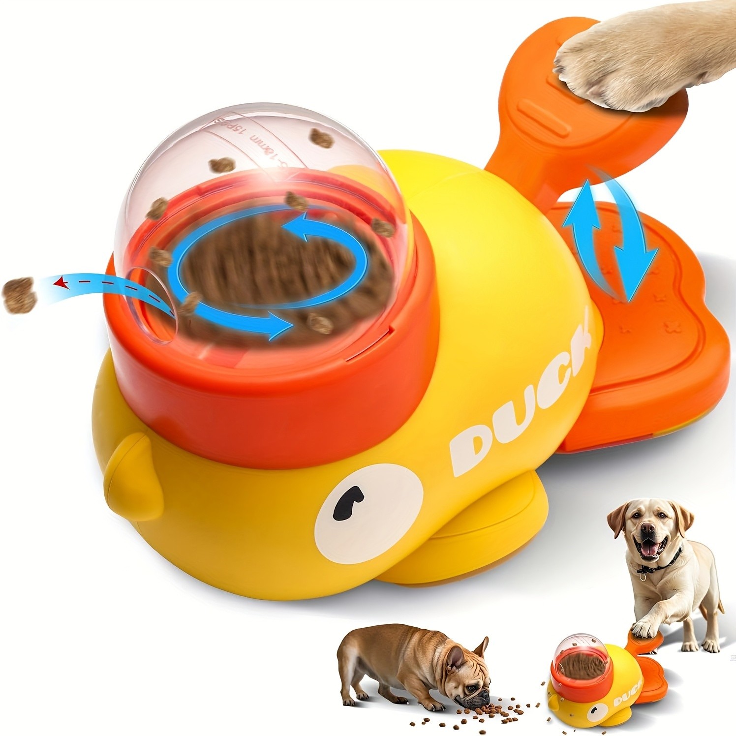 TASAHNI Interactive Press-Activated Dog Snack Dispenser