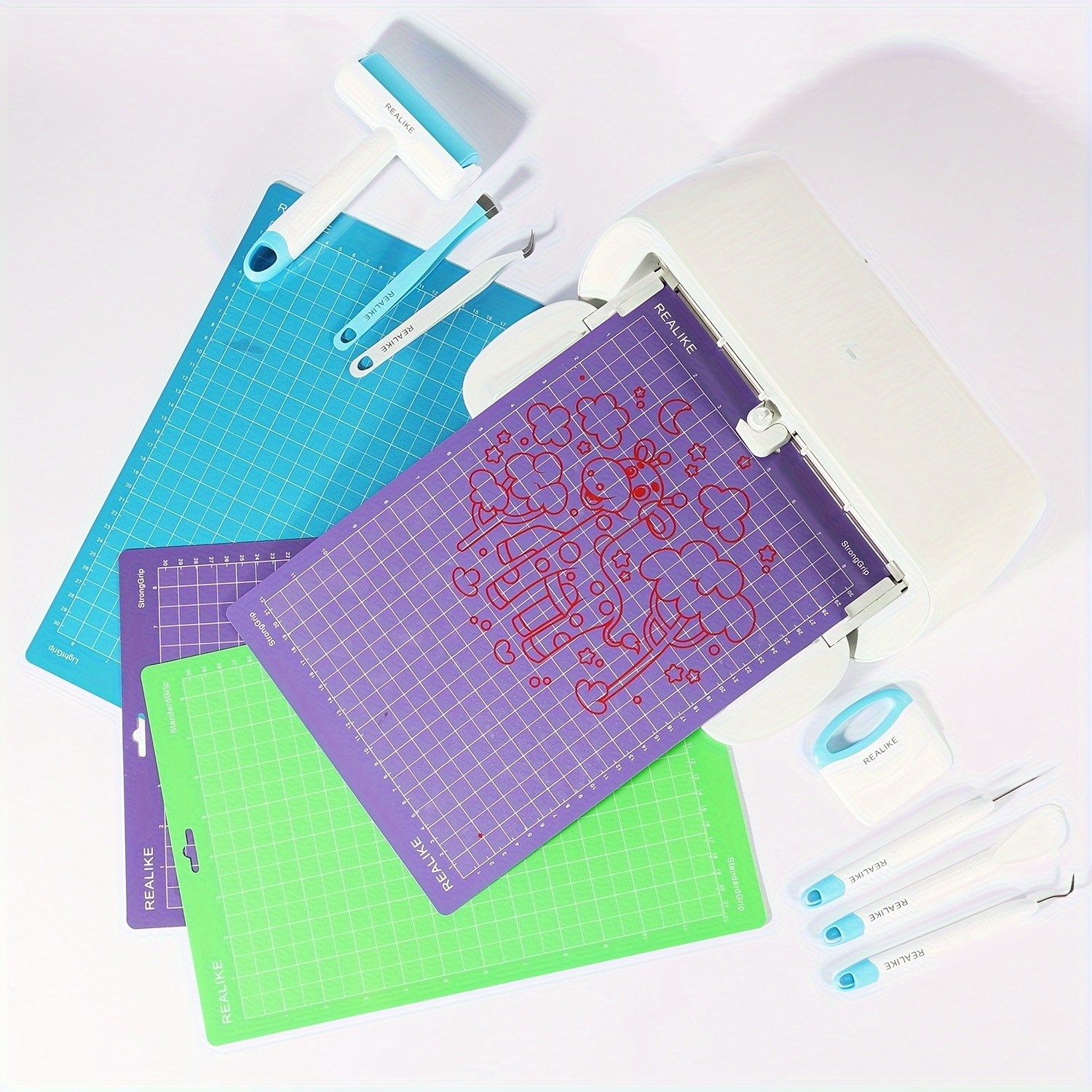 REALIKE3 Cutting Mats Premium Replacement Mats for Joy Xtra