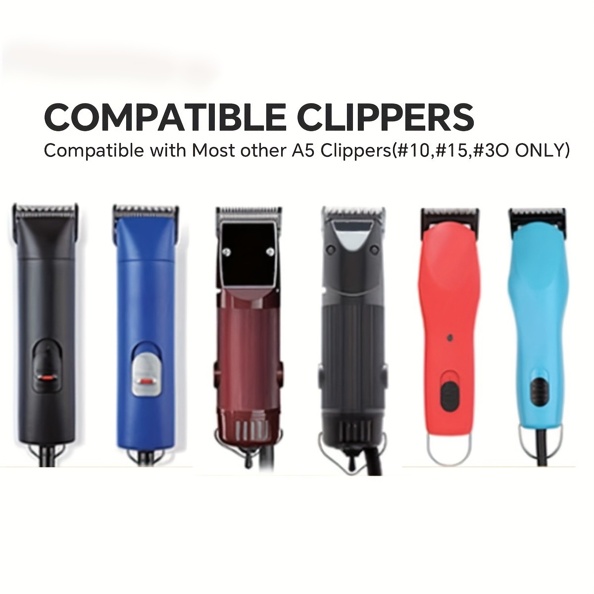 KBDS Professional Stainless Steel Comb Set