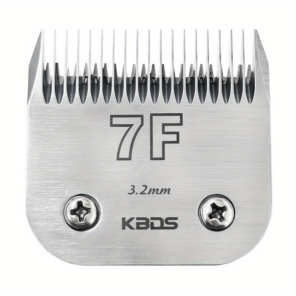 KBDS 7F High Carbon Steel Dog Grooming Clipper Blade