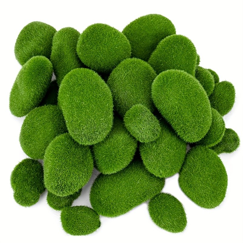 WYSUMMER 25pcs Home Decoration DIY Artificial Moss Ball Set