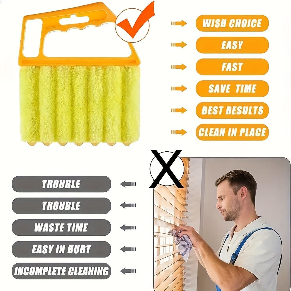 HORN 2pcs Groove Brush Cleaning Tool
