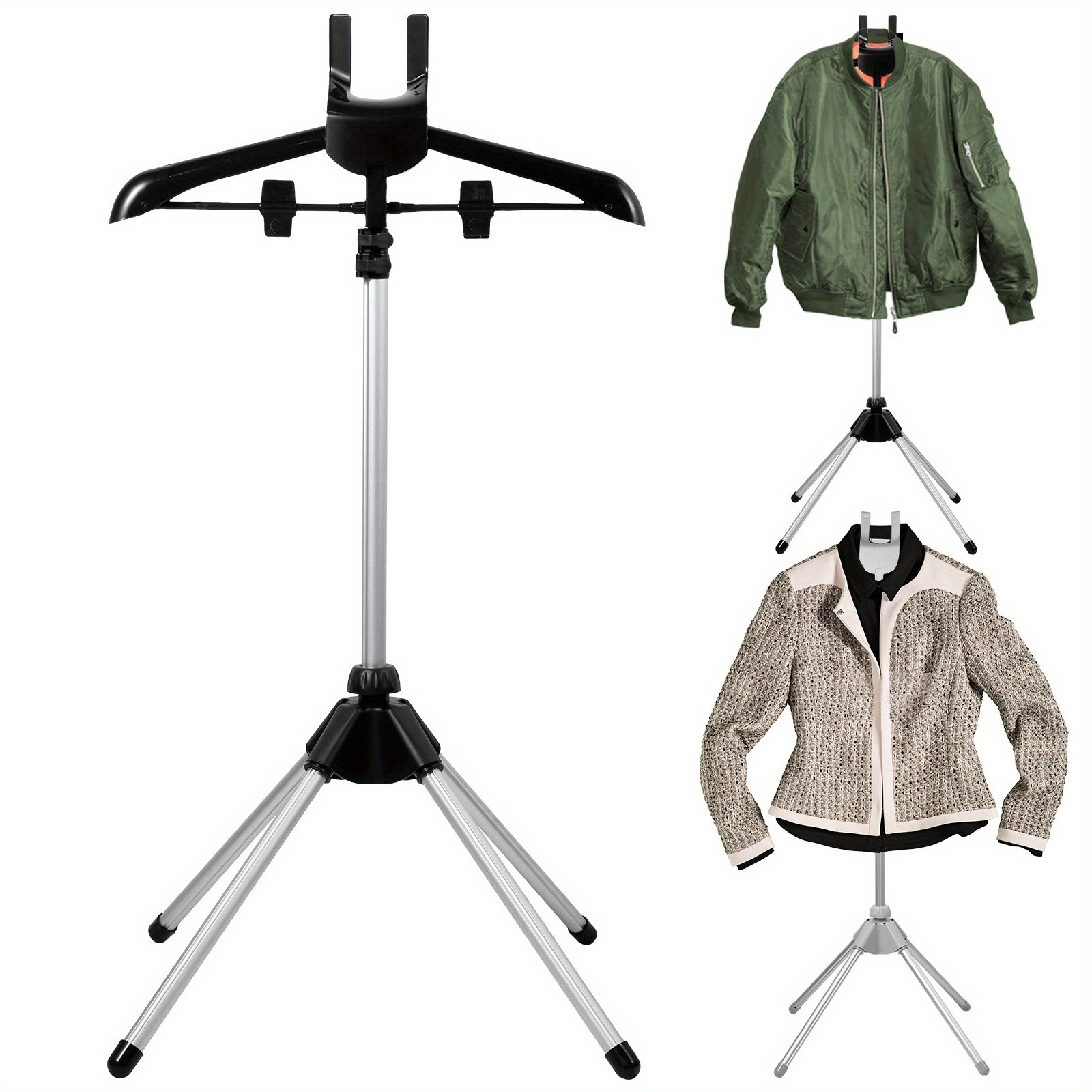 Fyeme Adjustable & Foldable Garment Steamer Stand