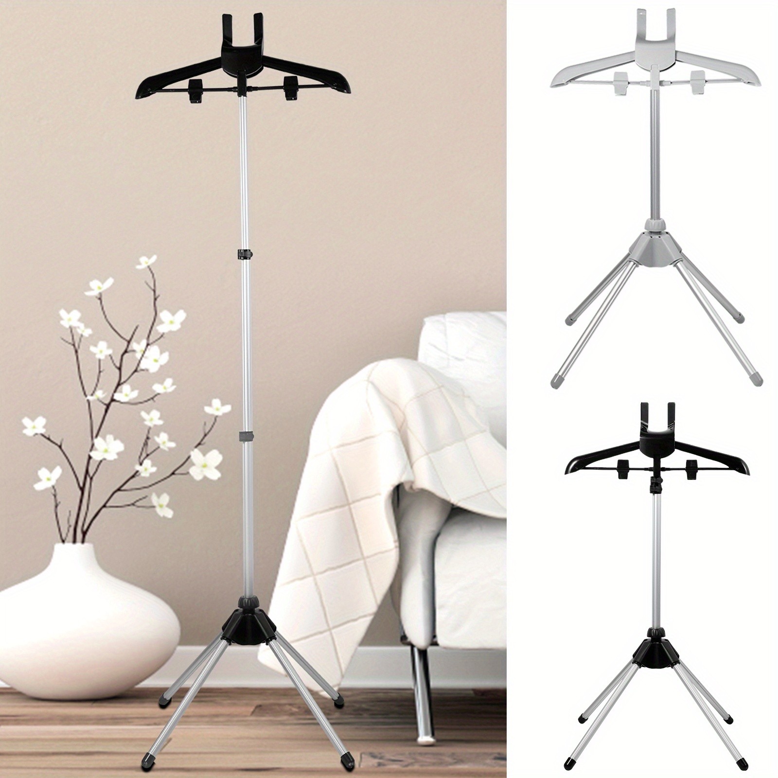 Fyeme Adjustable & Foldable Garment Steamer Stand