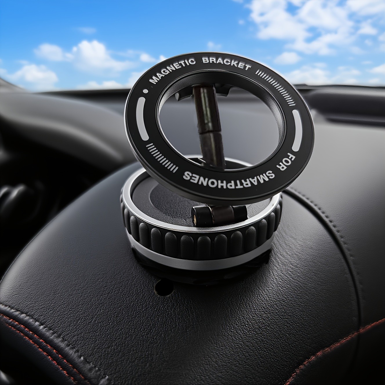 LONGKING Upgraded 360 Magnetic Phone Holder